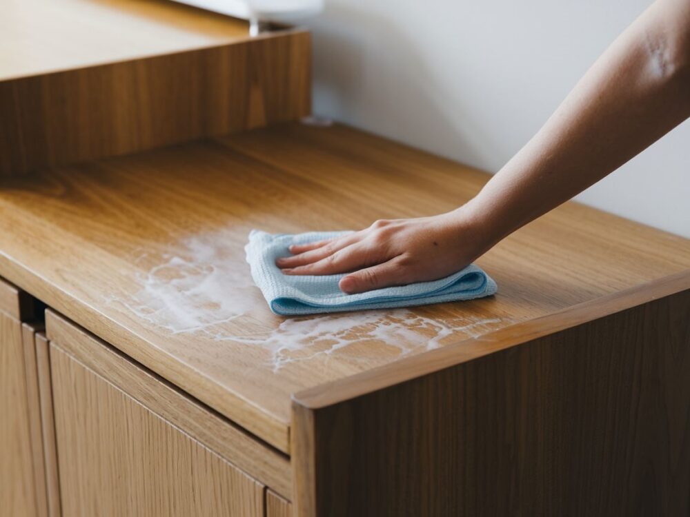 czyszczenie plamy z farby do włosów