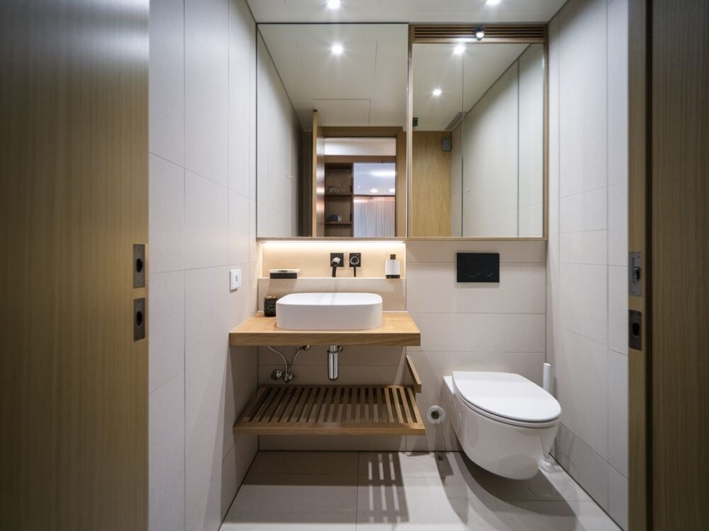 estetyczne maskowanie rur w łazience