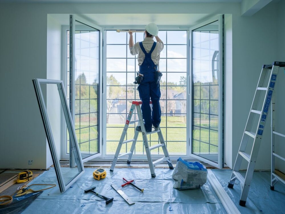 narzędzia do montażu okna