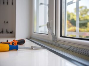 okno PCV z uszczelką