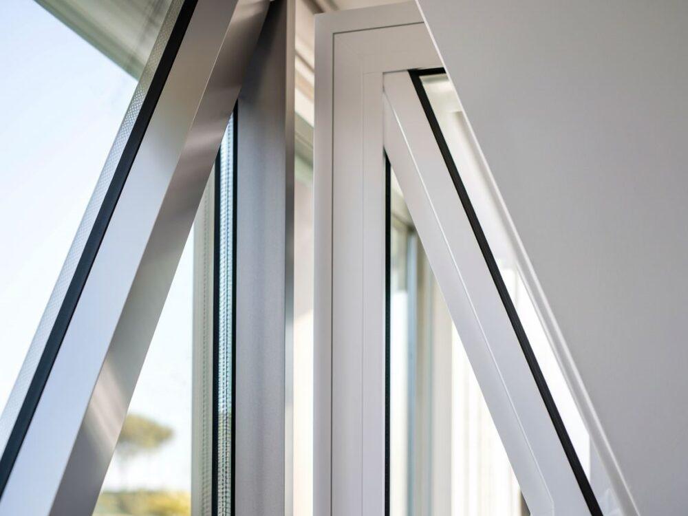 okno pcv białe