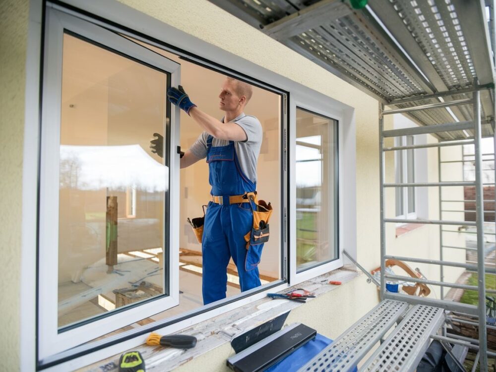 świeże światło przez okno