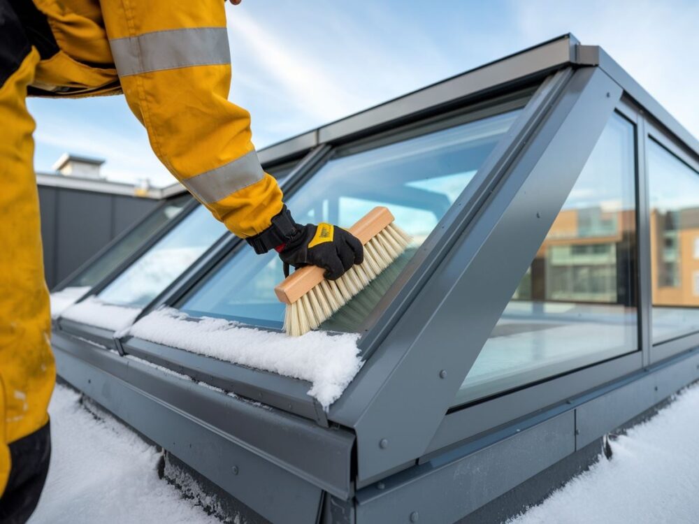zimowe okno dachowe